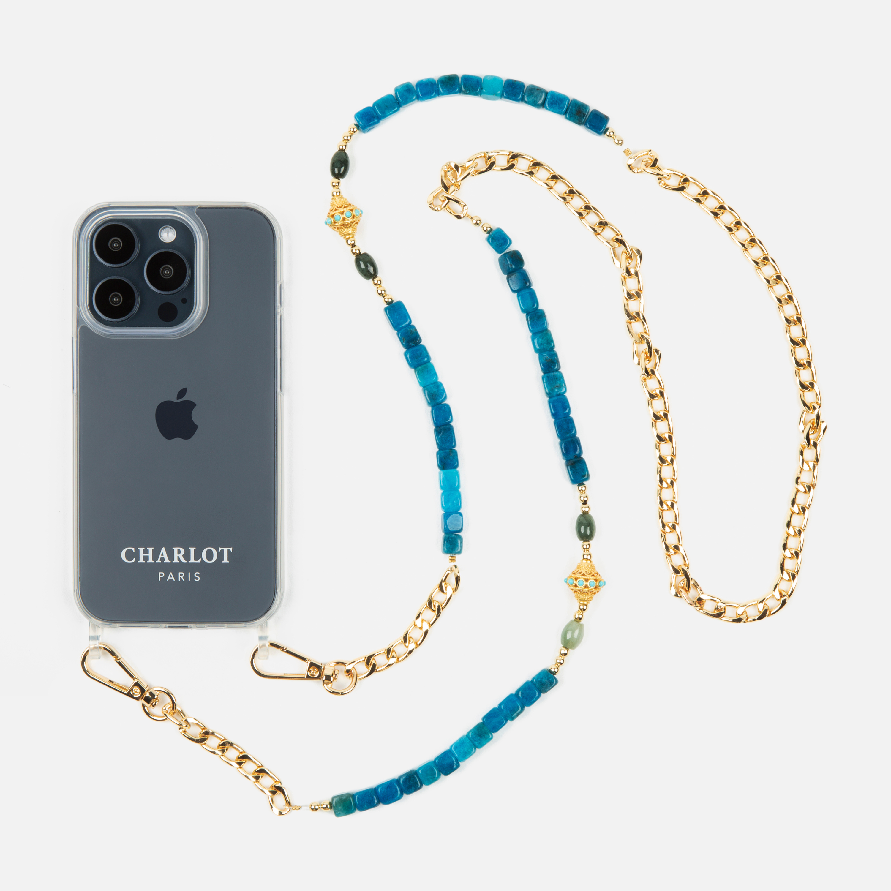 Chaîne Collier Juhu Azur