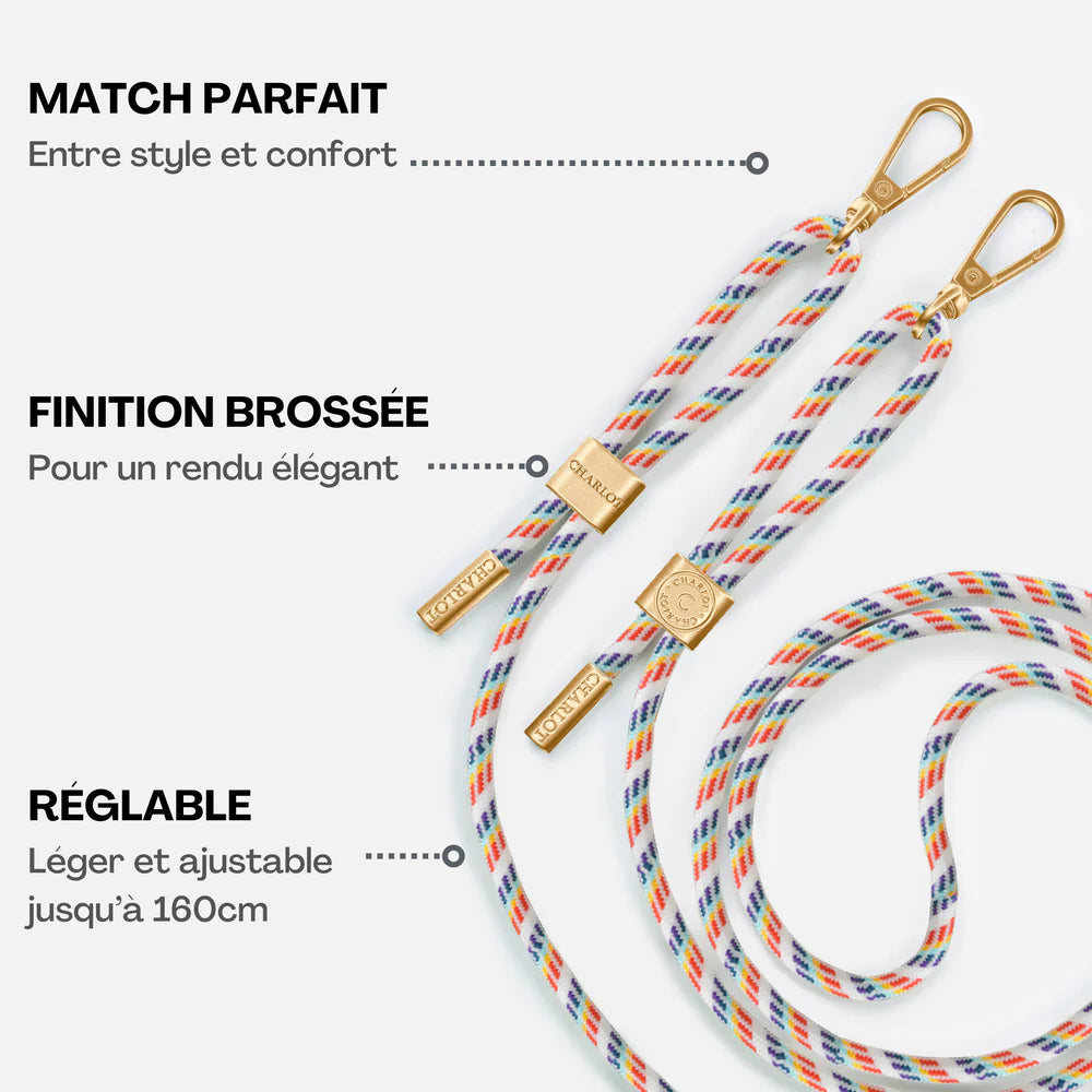 Cordon Signature Pride Détachable