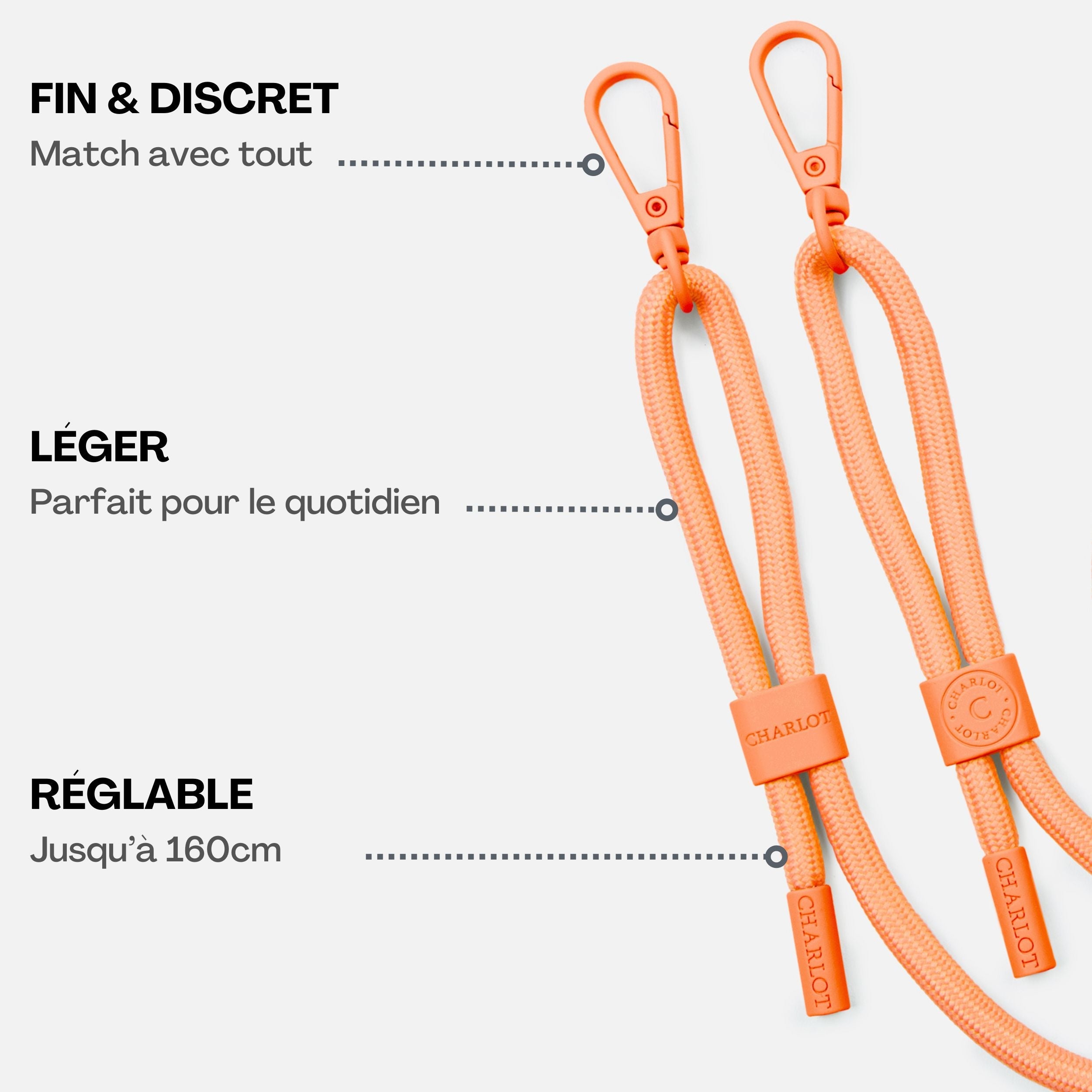 Cordon Burning Sand Détachable