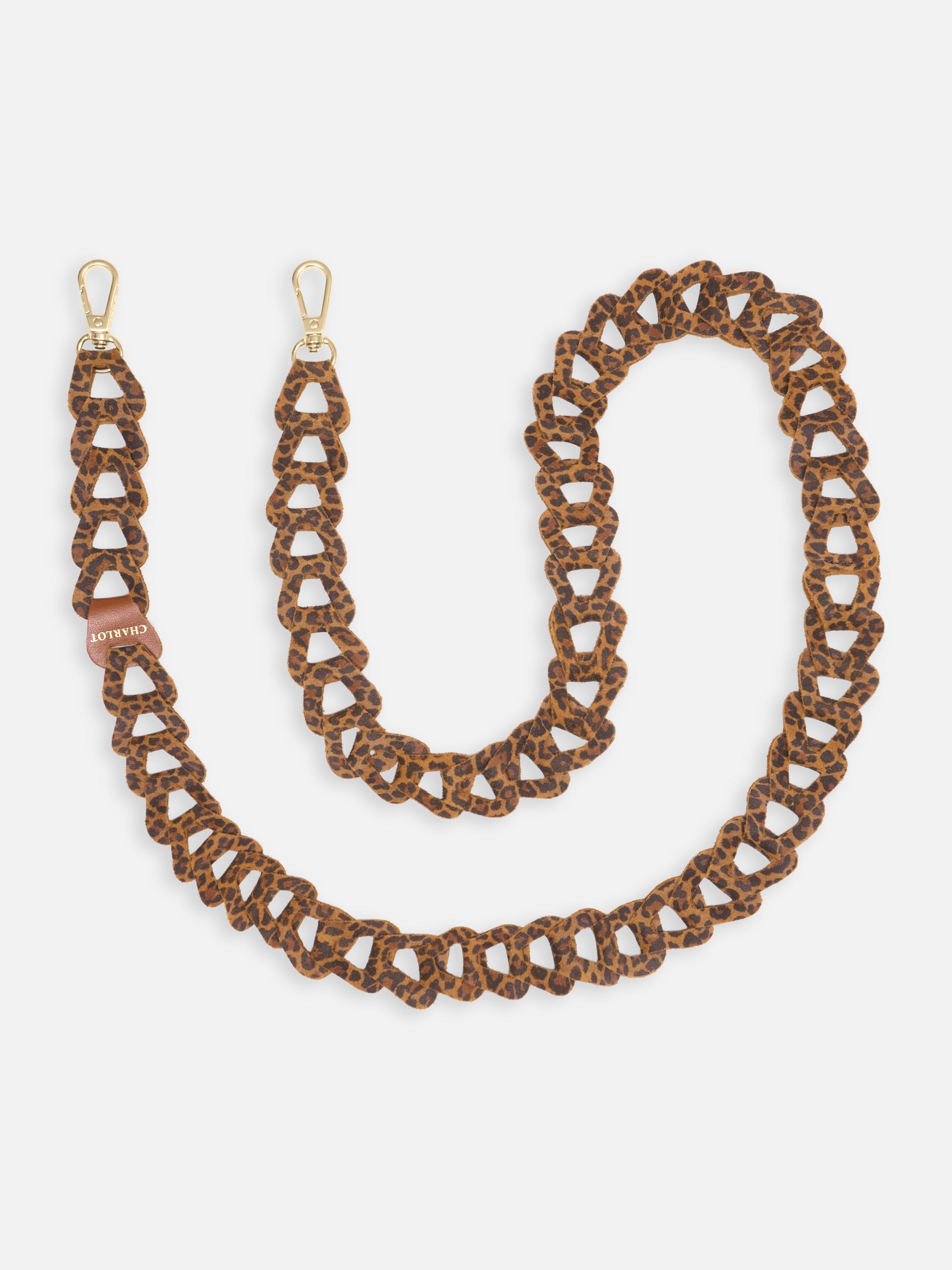 Mel Cuir Long - Léopard Clair