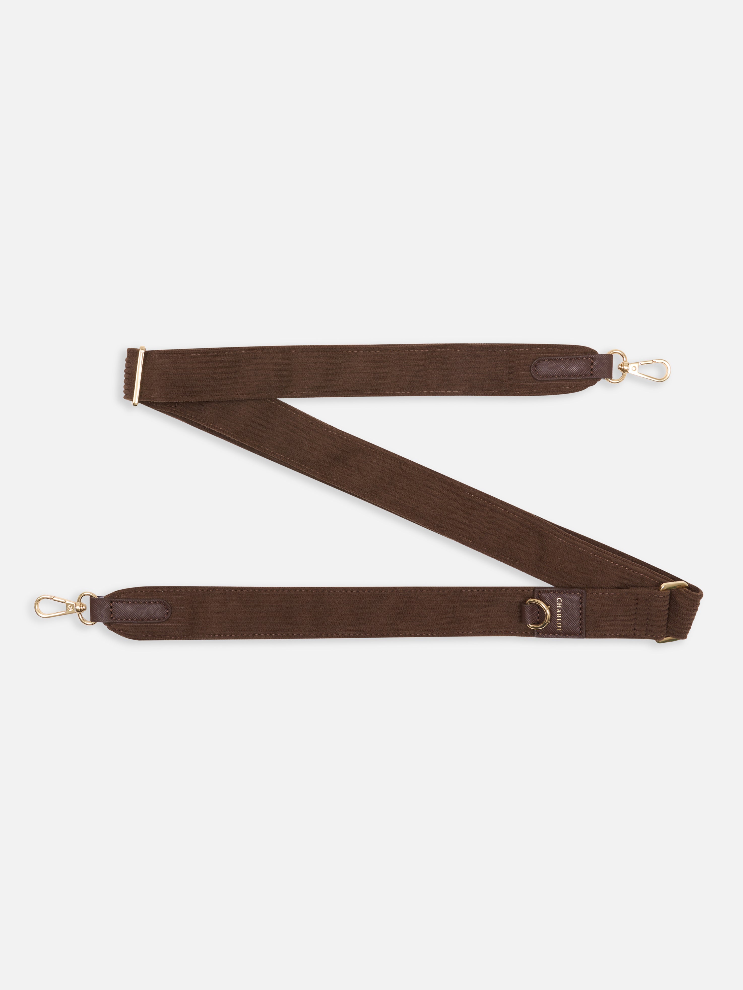 Bandoulière Velour Moka