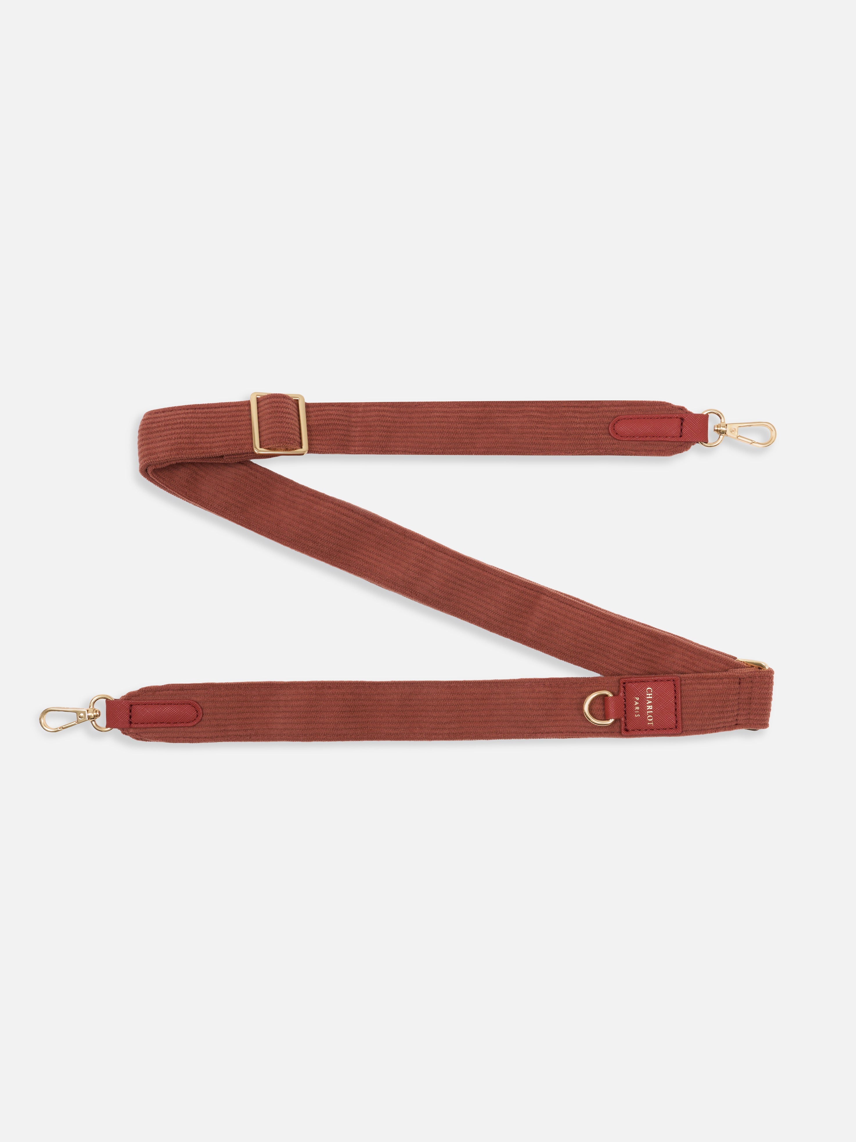 Bandoulière Velour Terracota