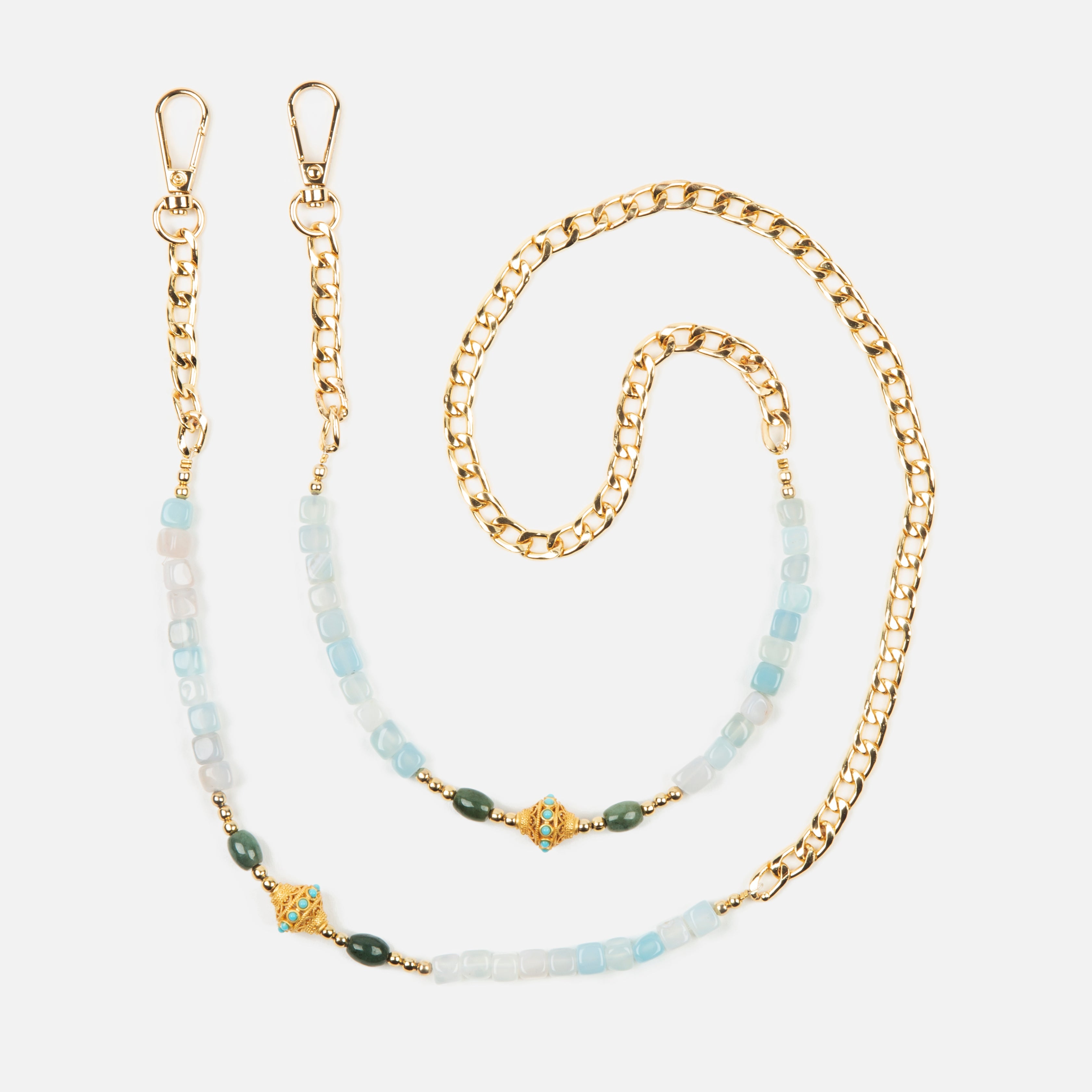 Chaîne Collier Juhu Aqua