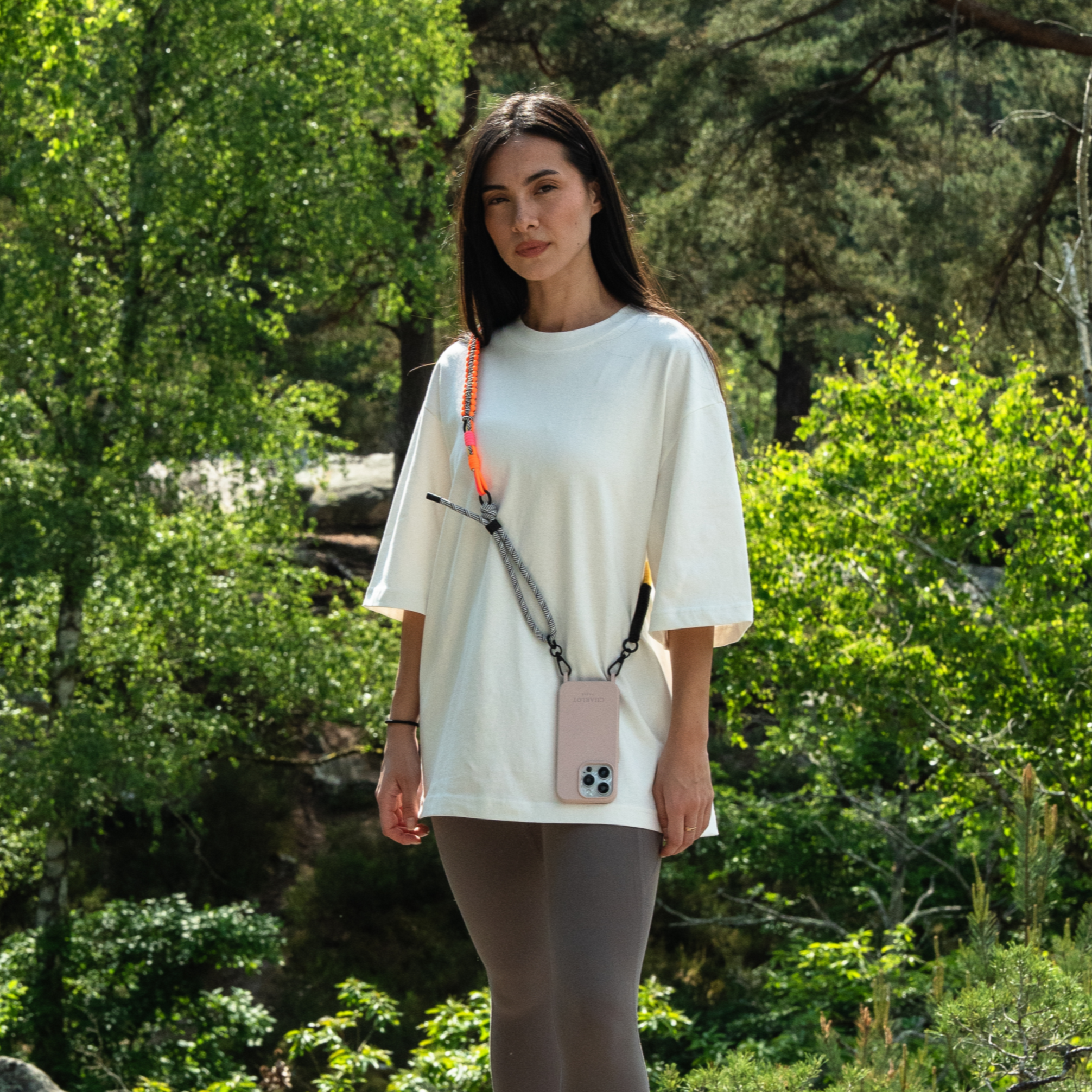 Bandoulière Twist Zèbre