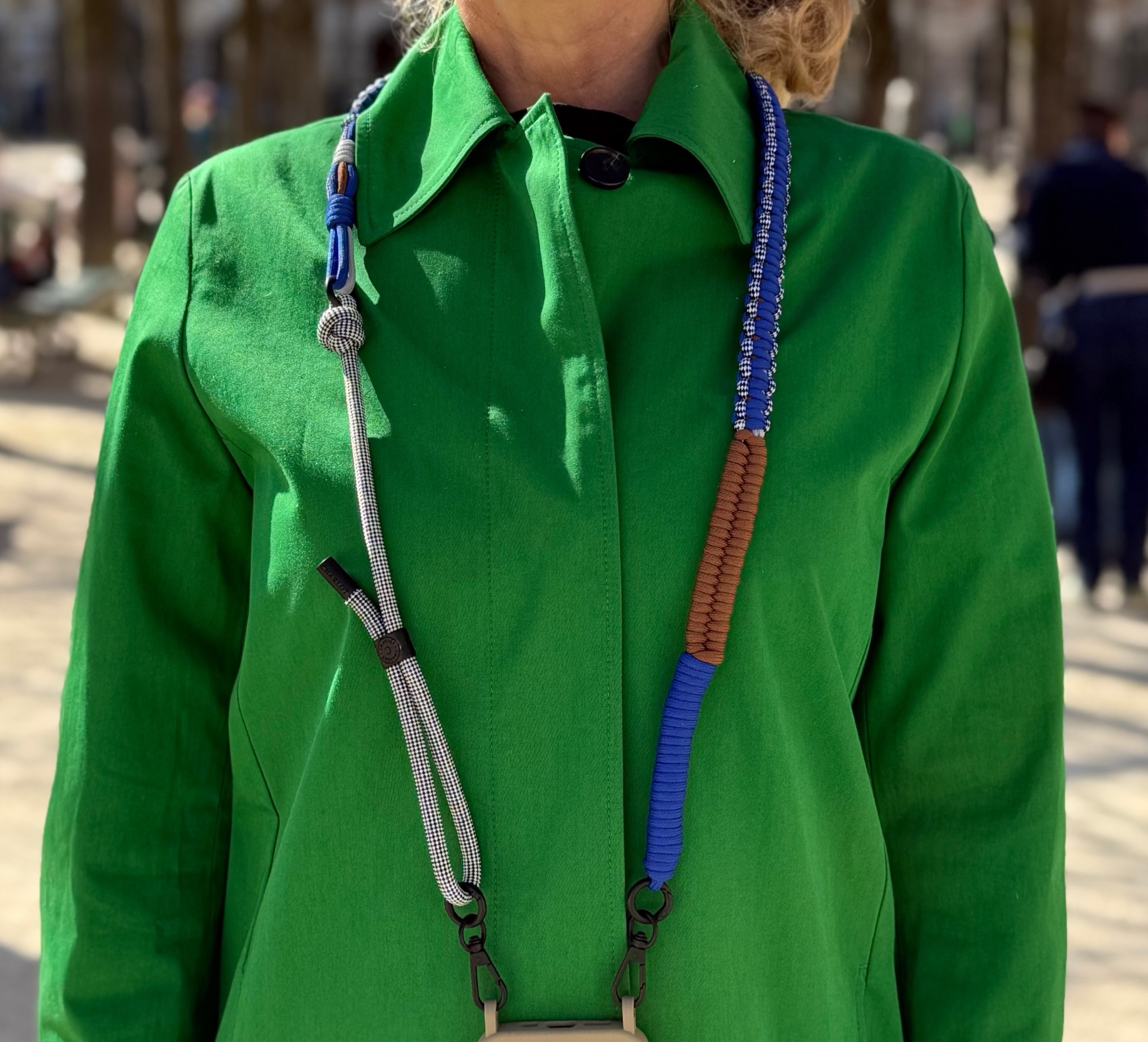 Bandoulière Twist Vichy