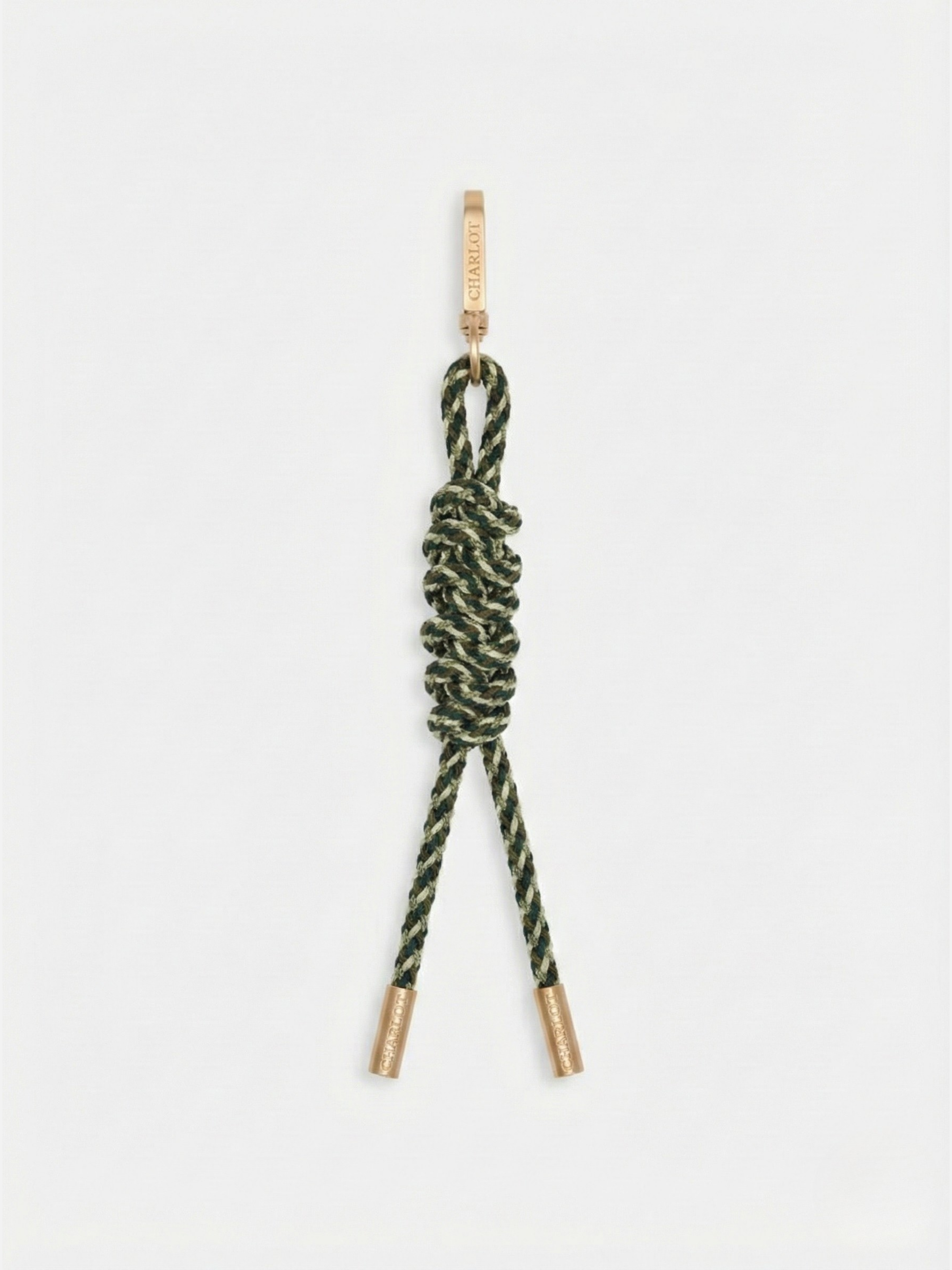 Bag Charm Passementerie Tressé VRAI x CHARLOT Vert