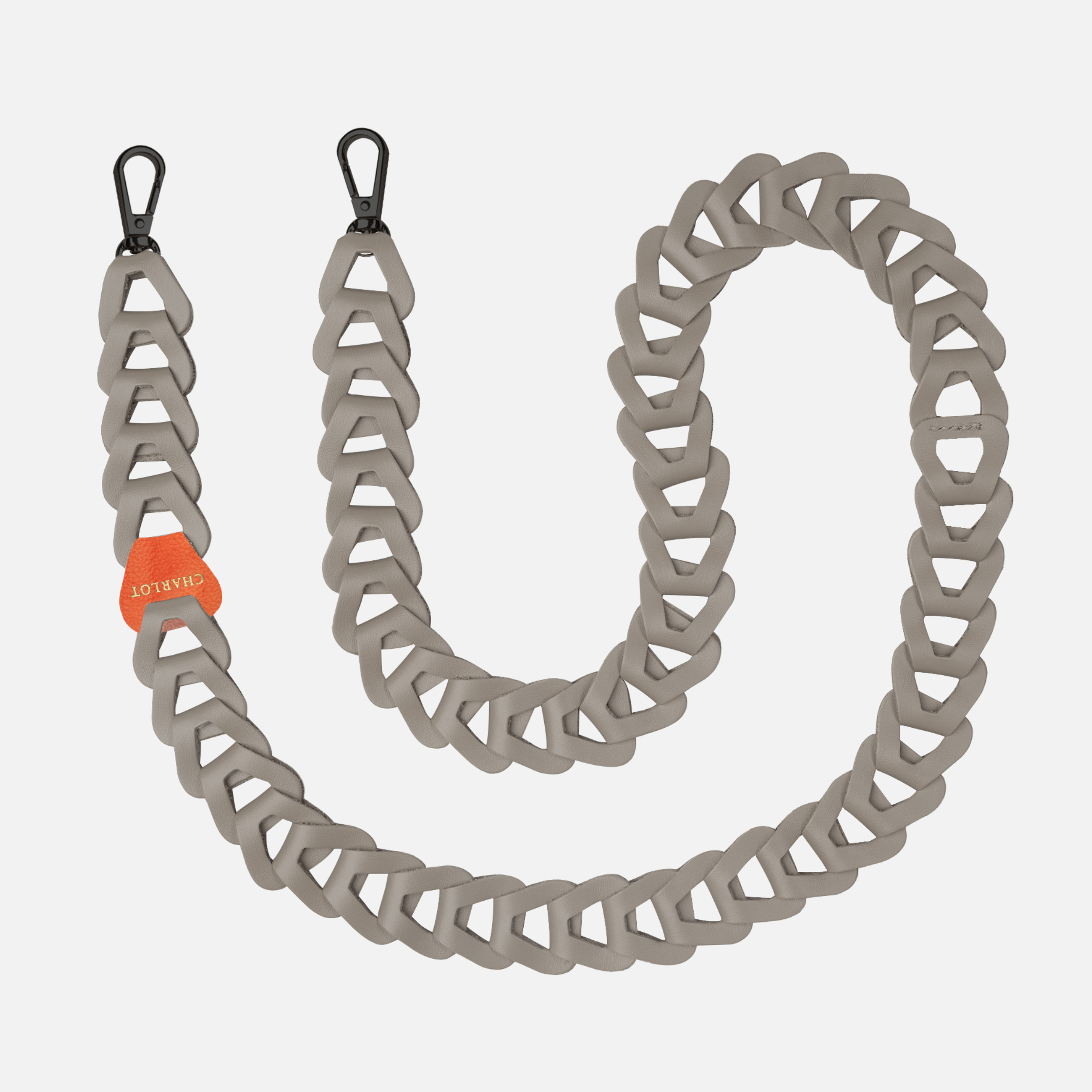 Mel Cuir Long Burning Grey