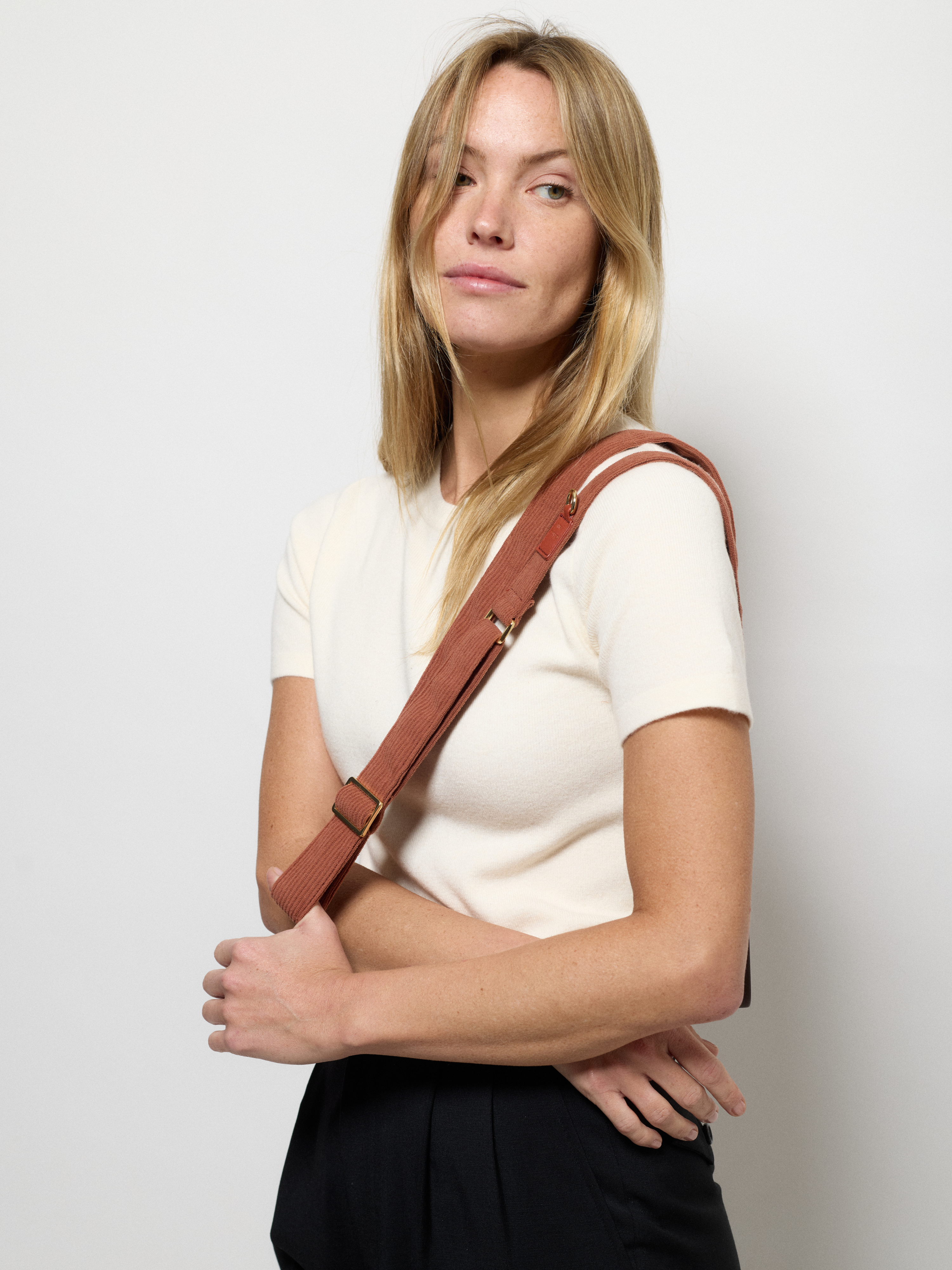 Bandoulière Velour Terracota