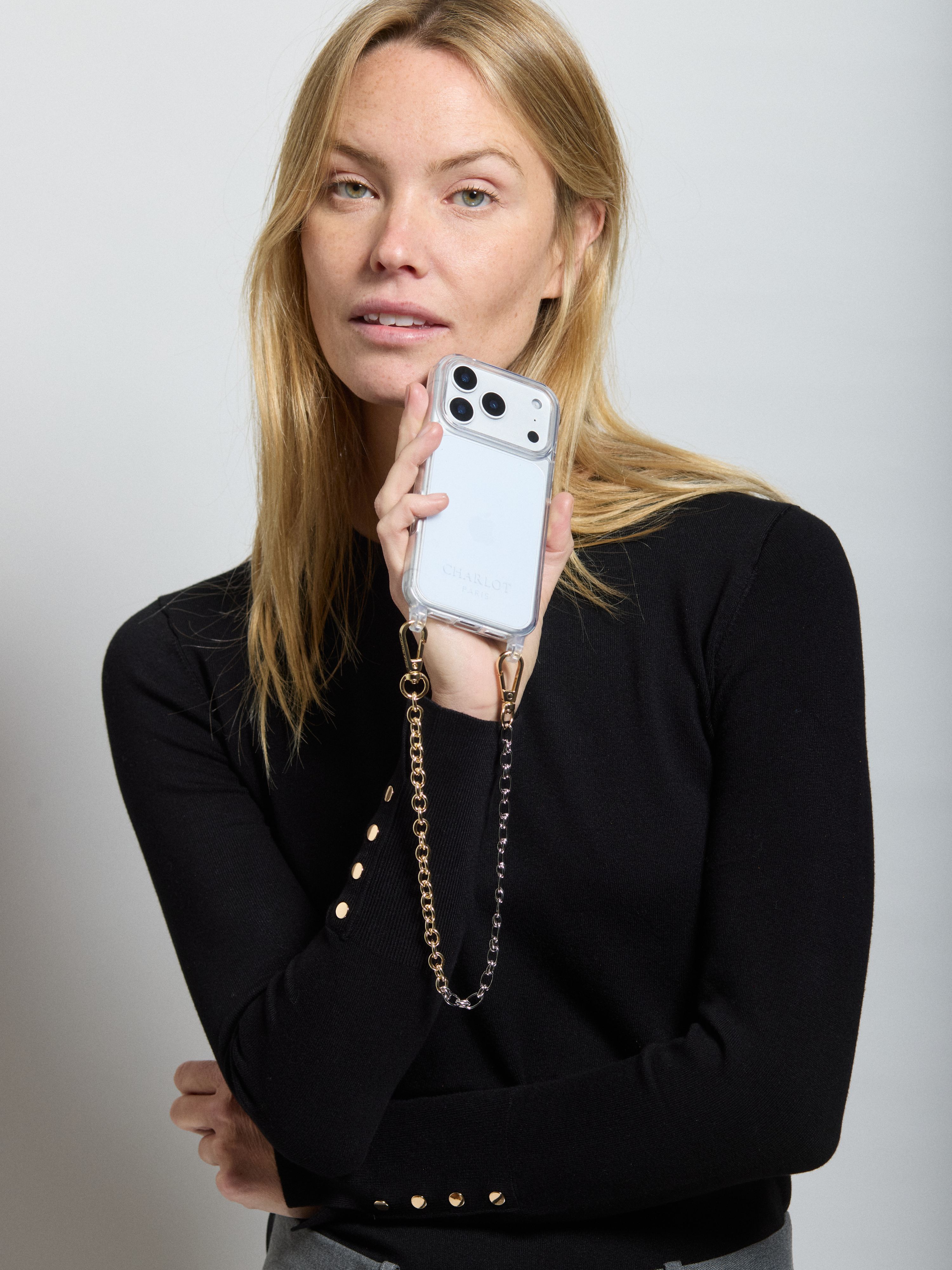 Chaîne Julia Argent / Doré Courte