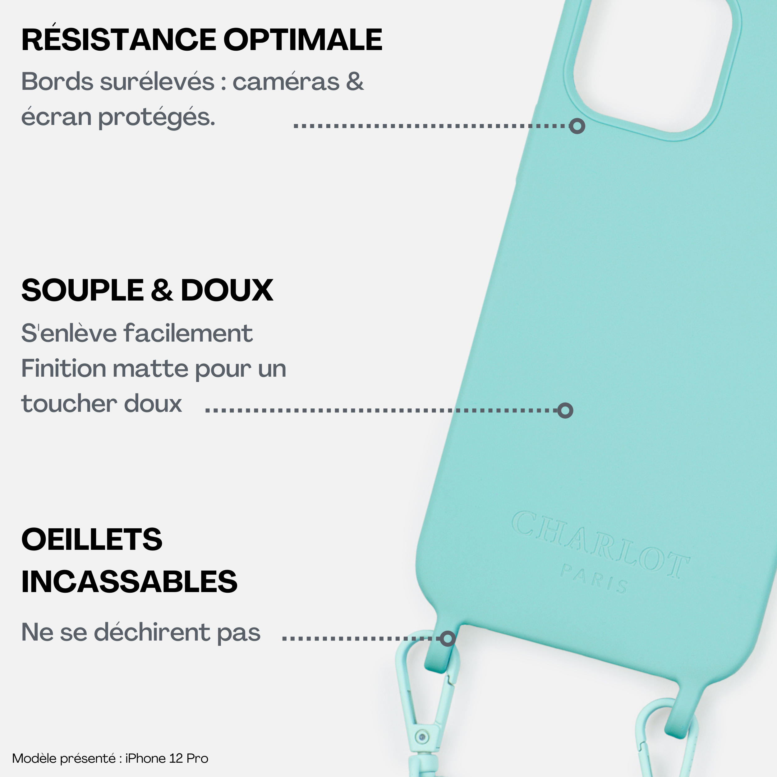 Coque silicone Mint
