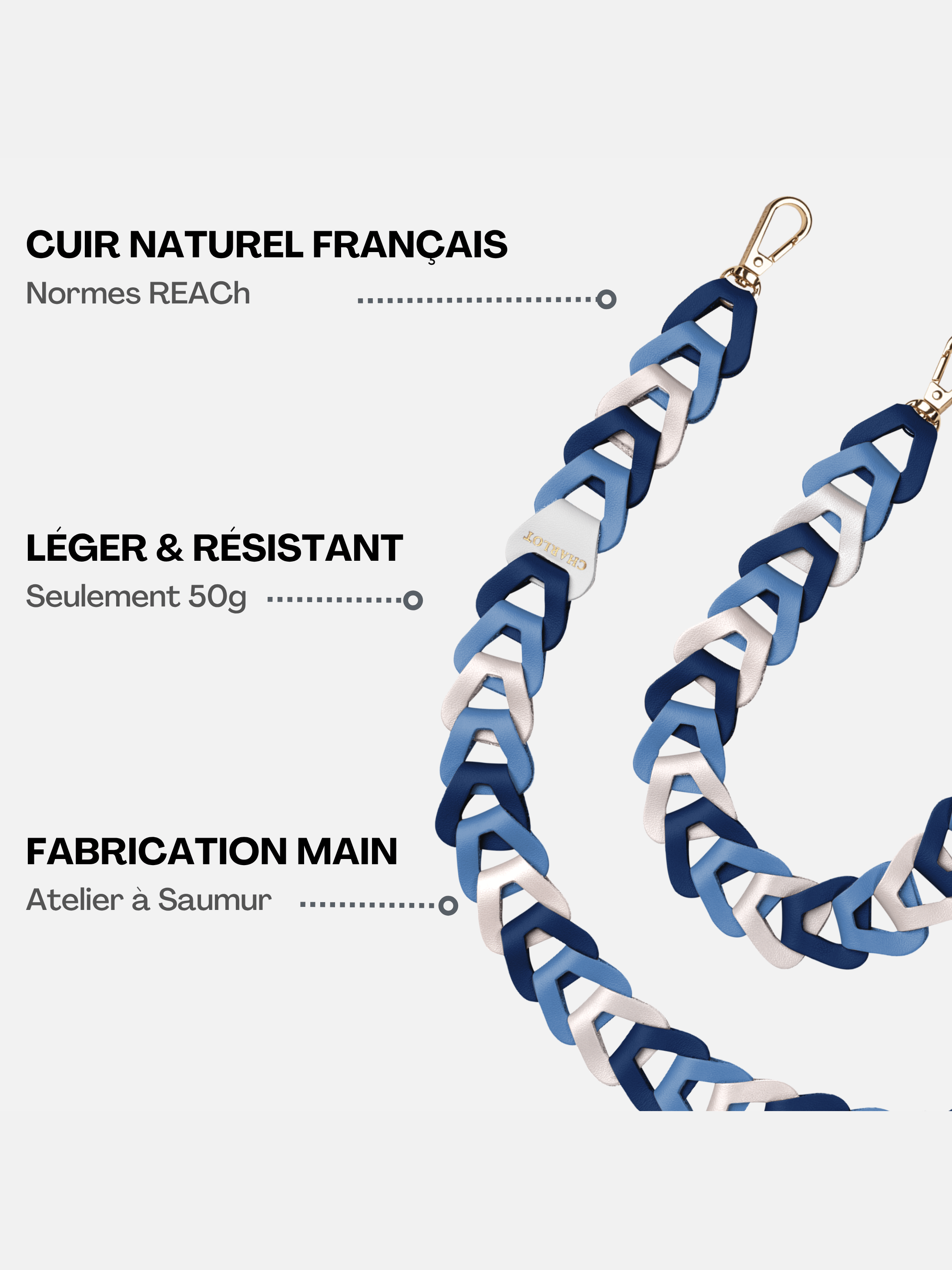 Mel Cuir Long Mykonos