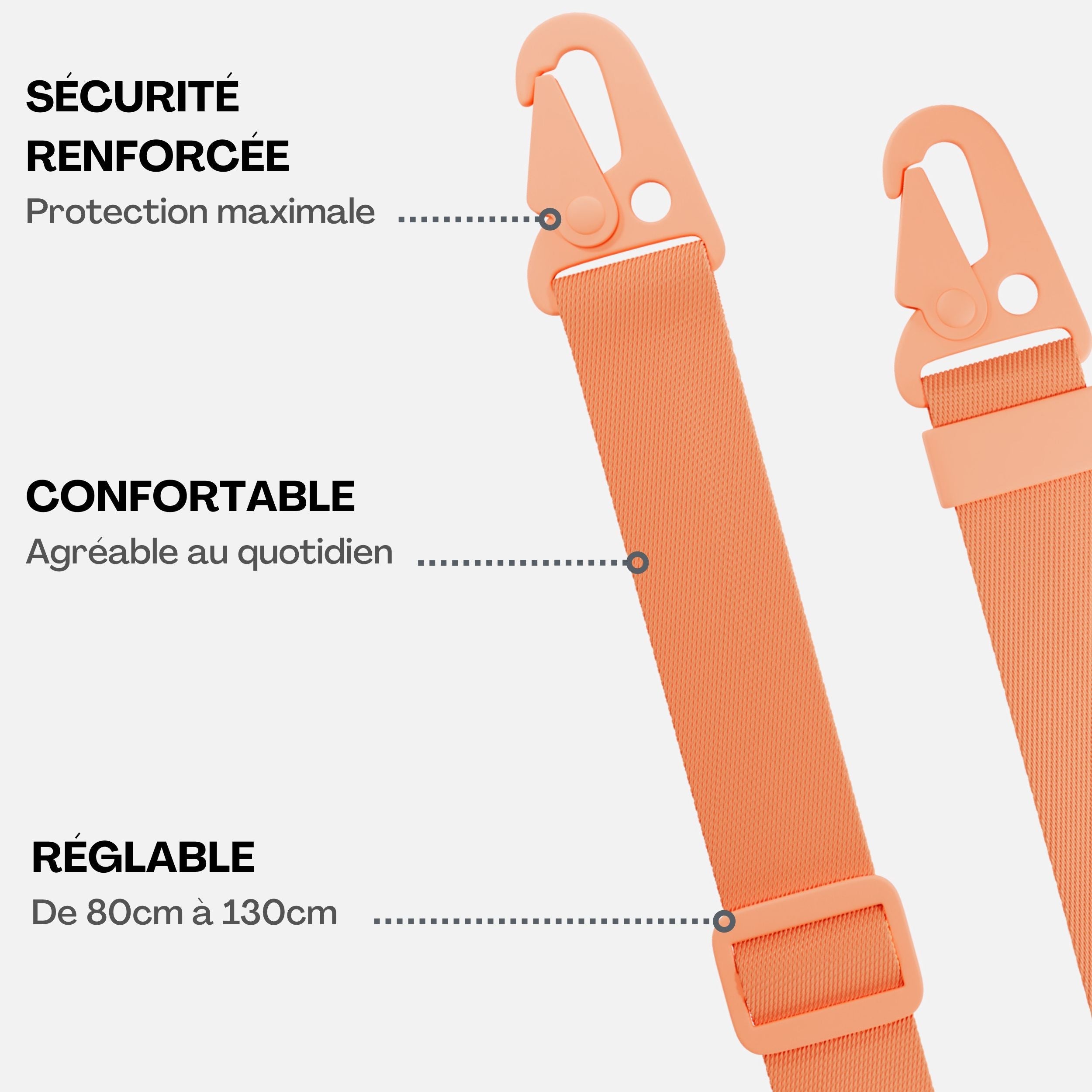 Lanière Burning Sand