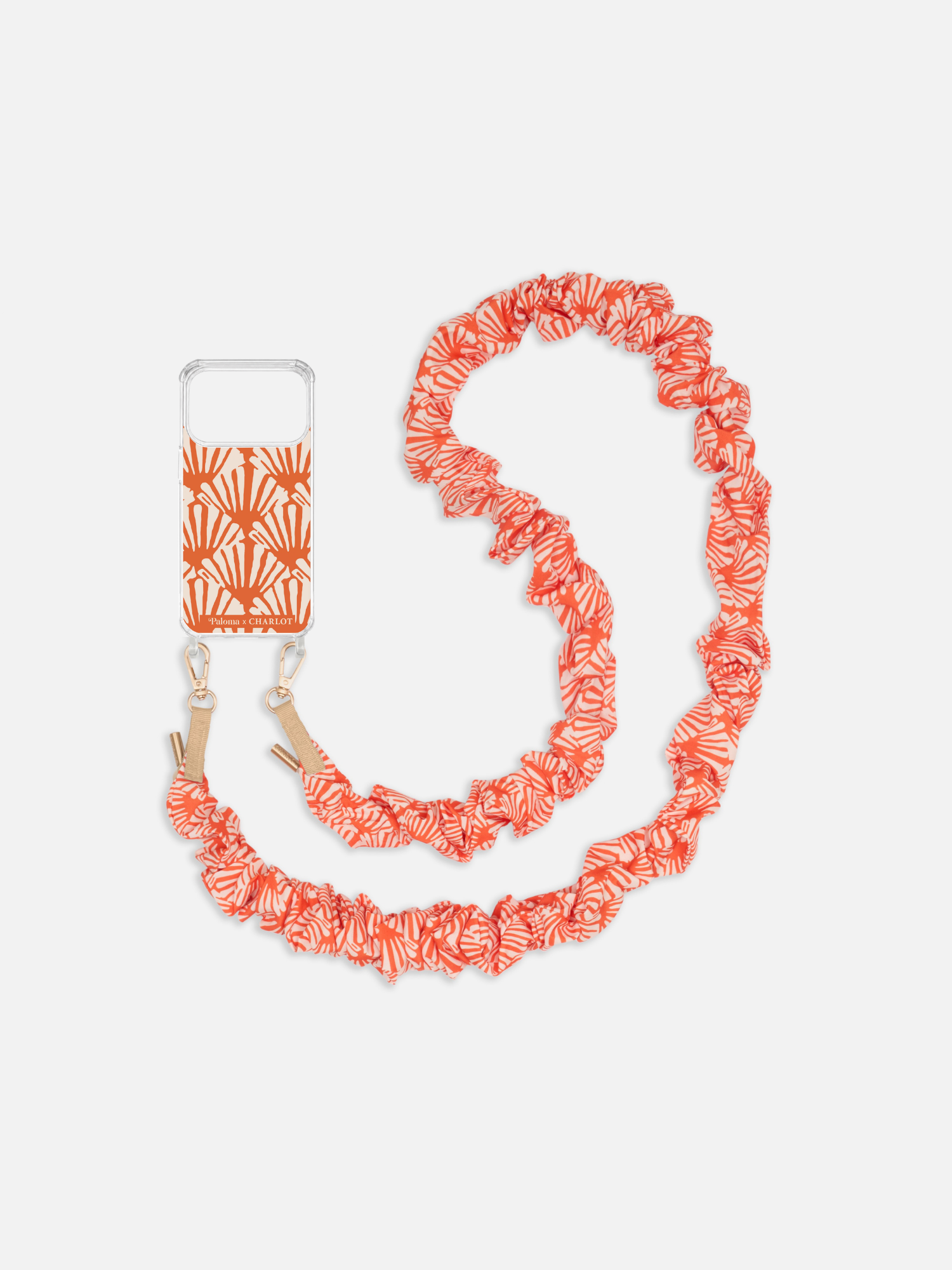 Bandoulière Scrunchie Paloma Coquillage