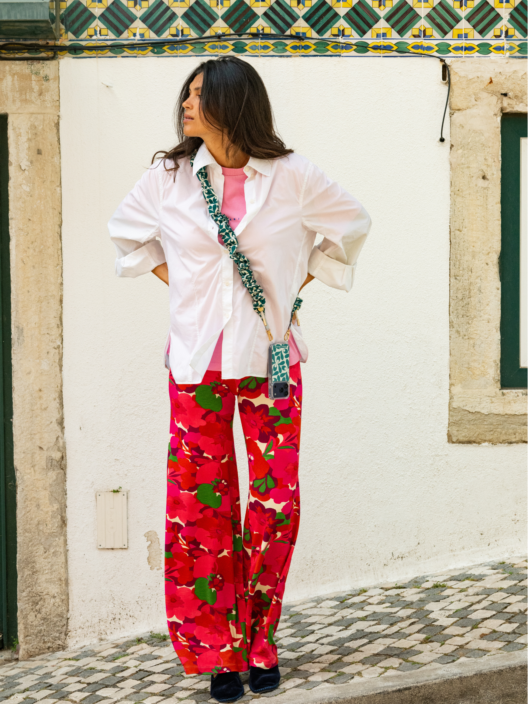 Bandoulière Scrunchie Paloma Sintra Vert