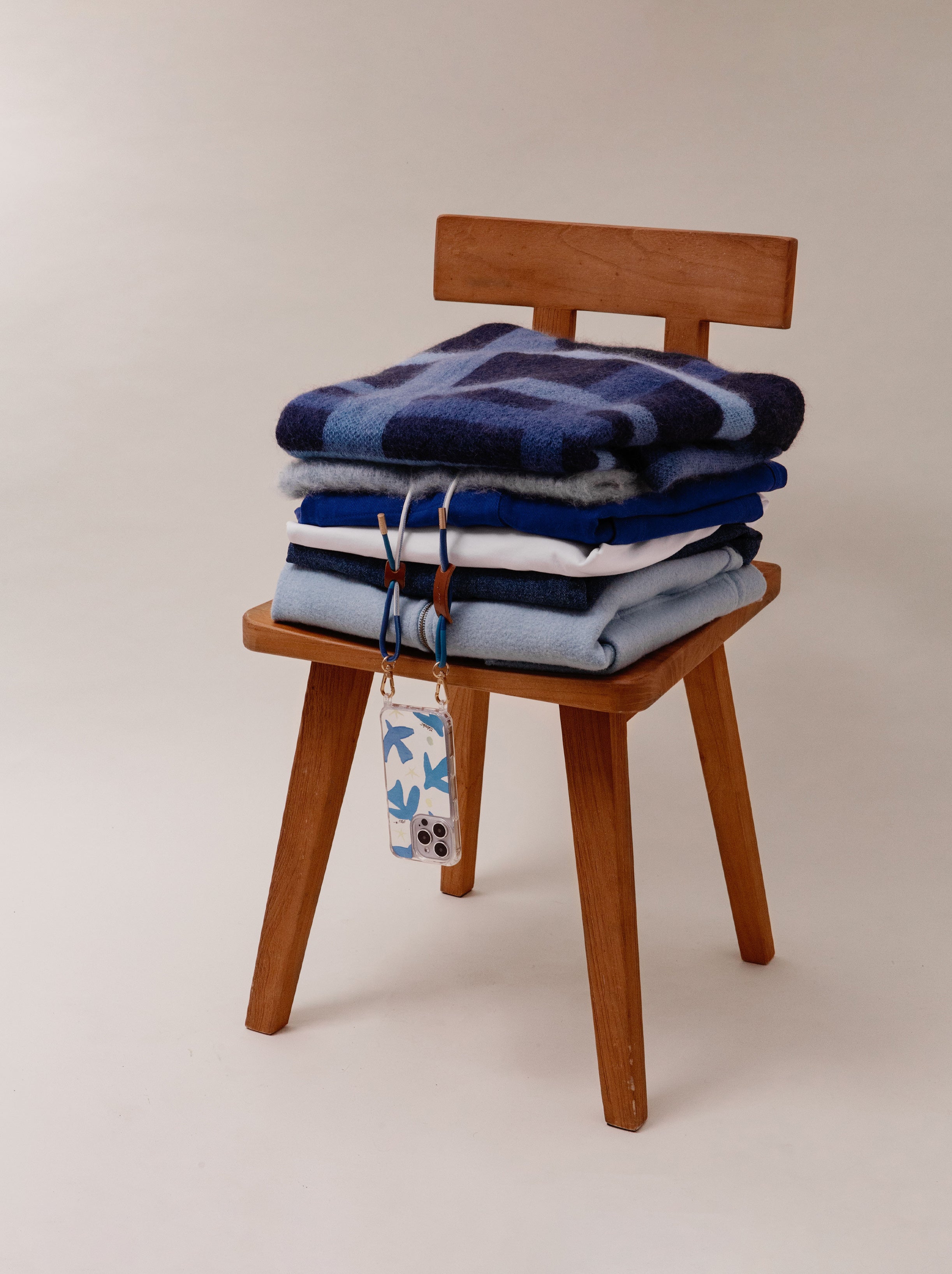 Cordon Noga VRAI x CHARLOT - Cuir Mykonos