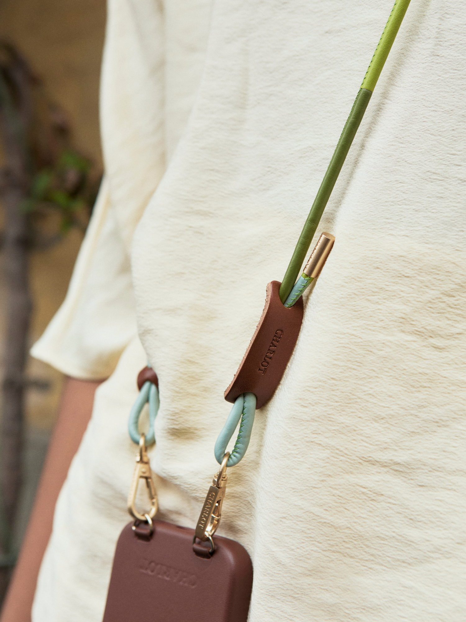 Noga Cuir Pistachio