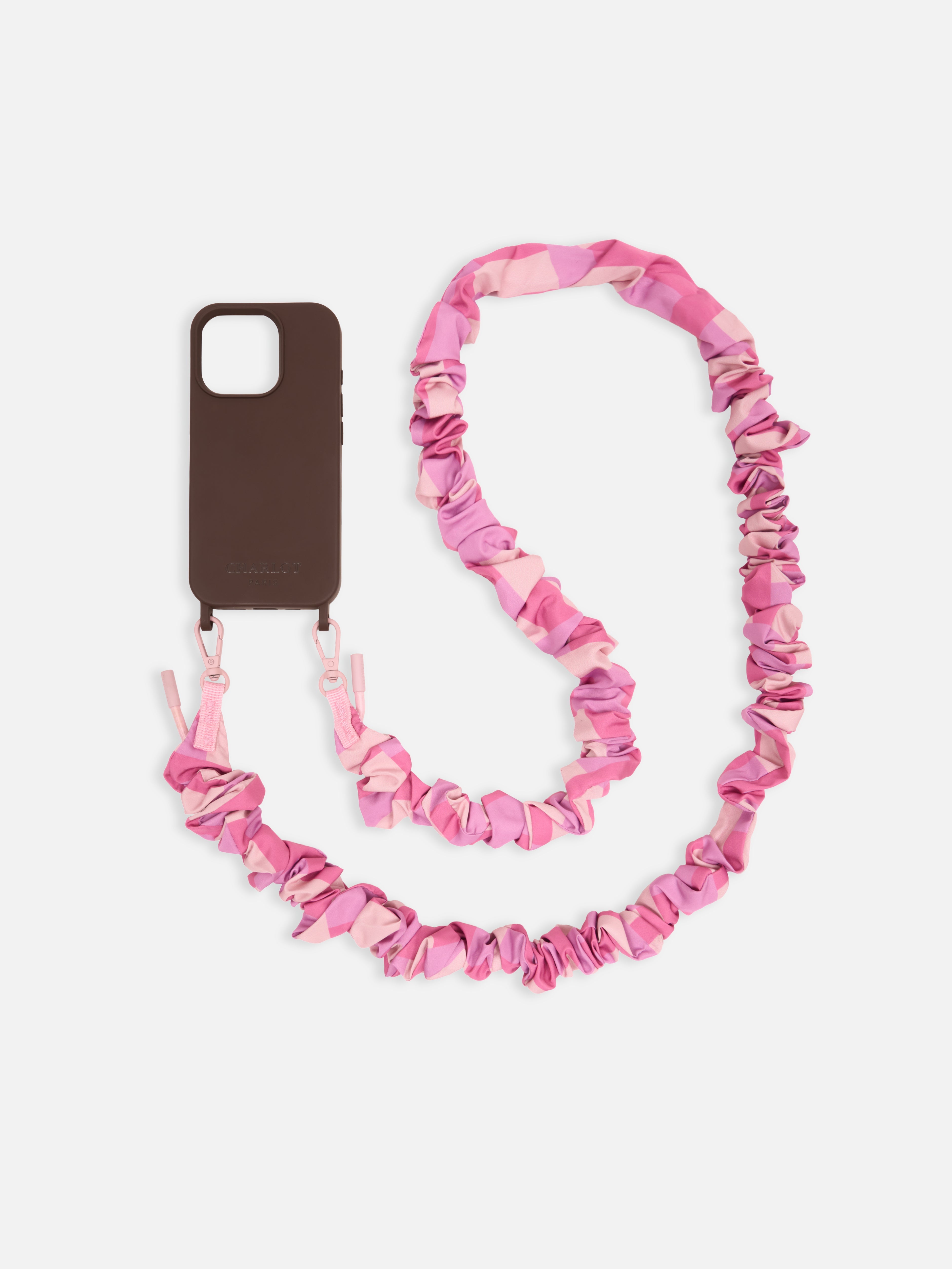 Bandoulière Scrunchie Powder Pink