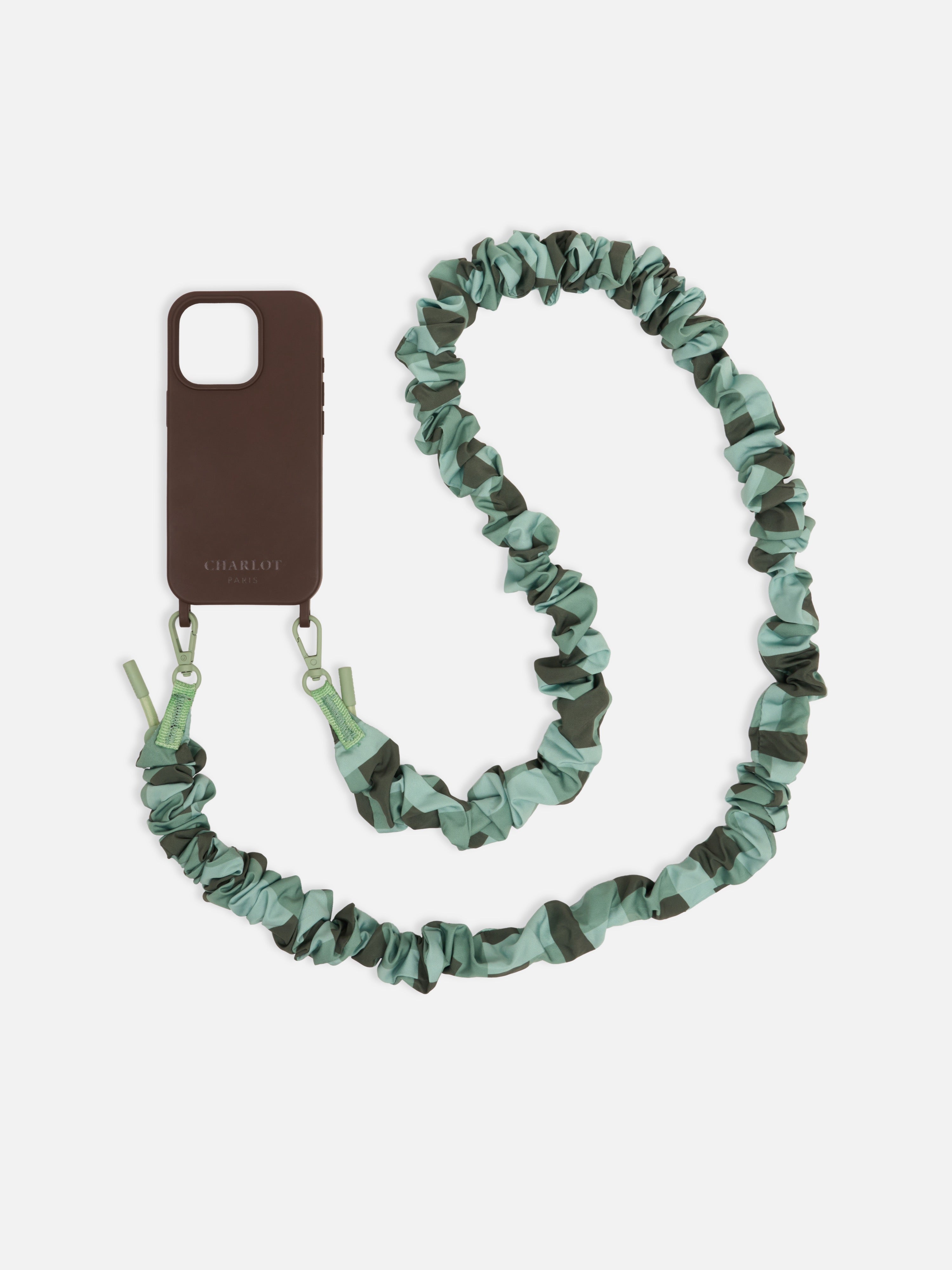 Bandoulière Scrunchie Sauge