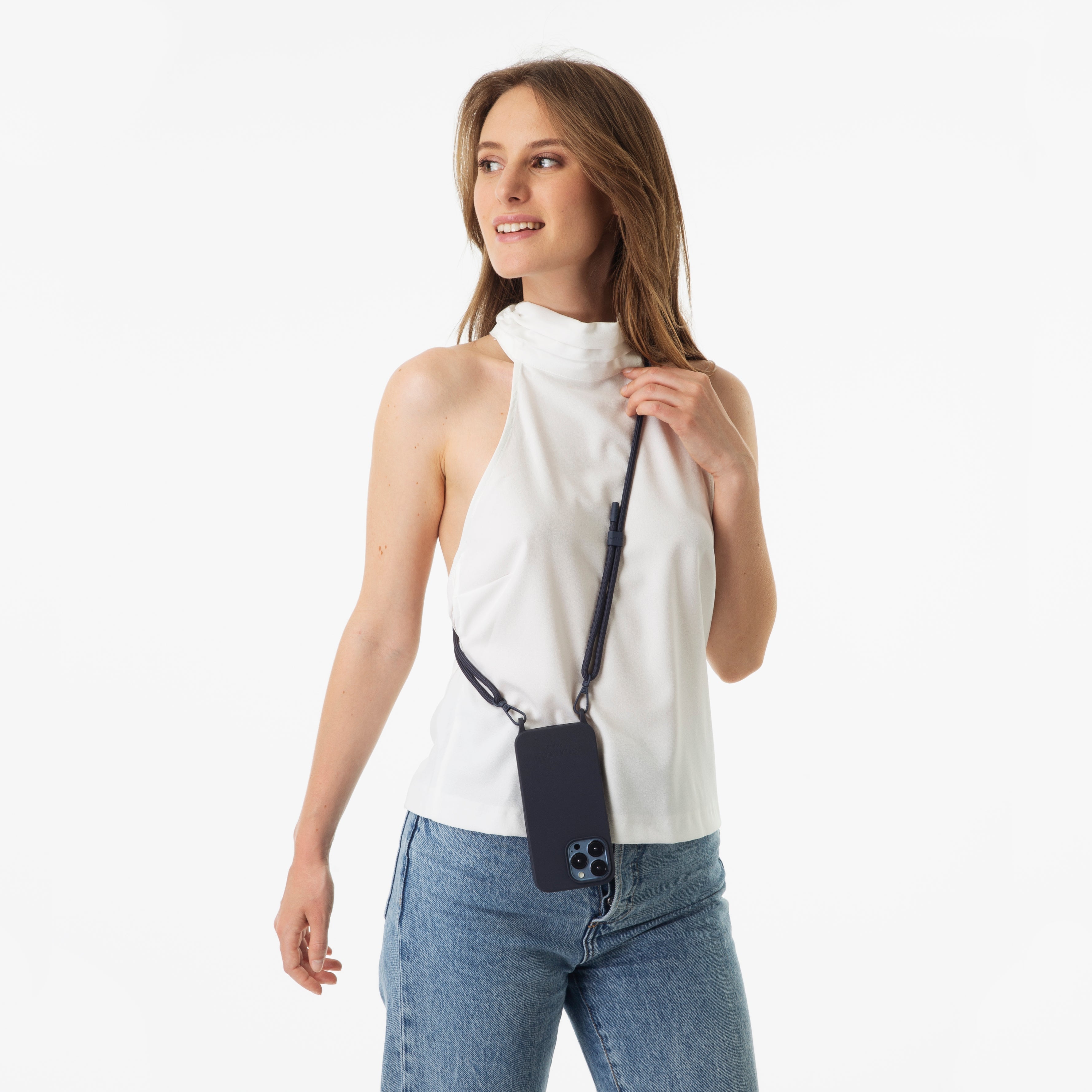 Cordon Navy Blue Détachable