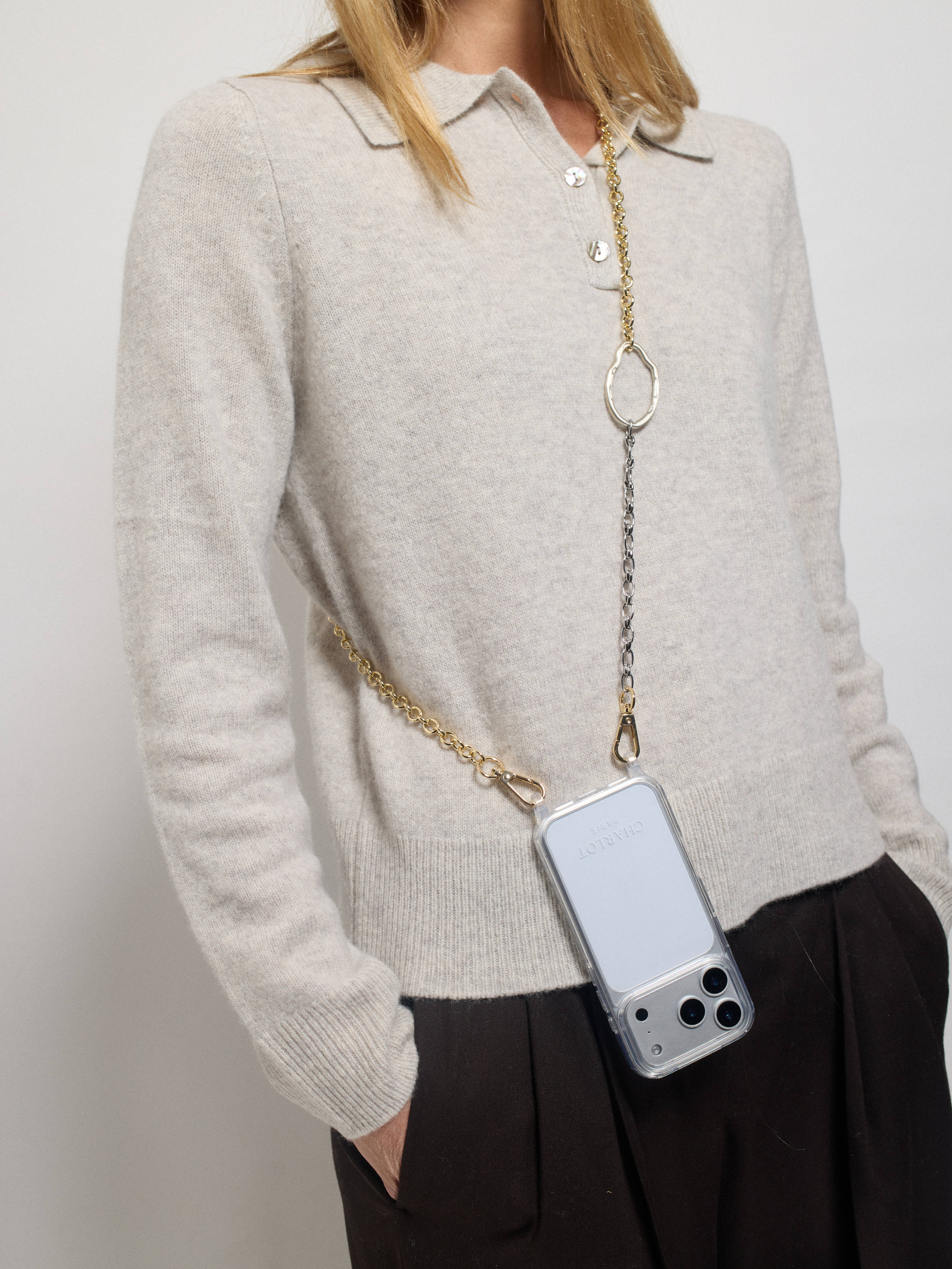 Chaîne Dalia Or / Argent