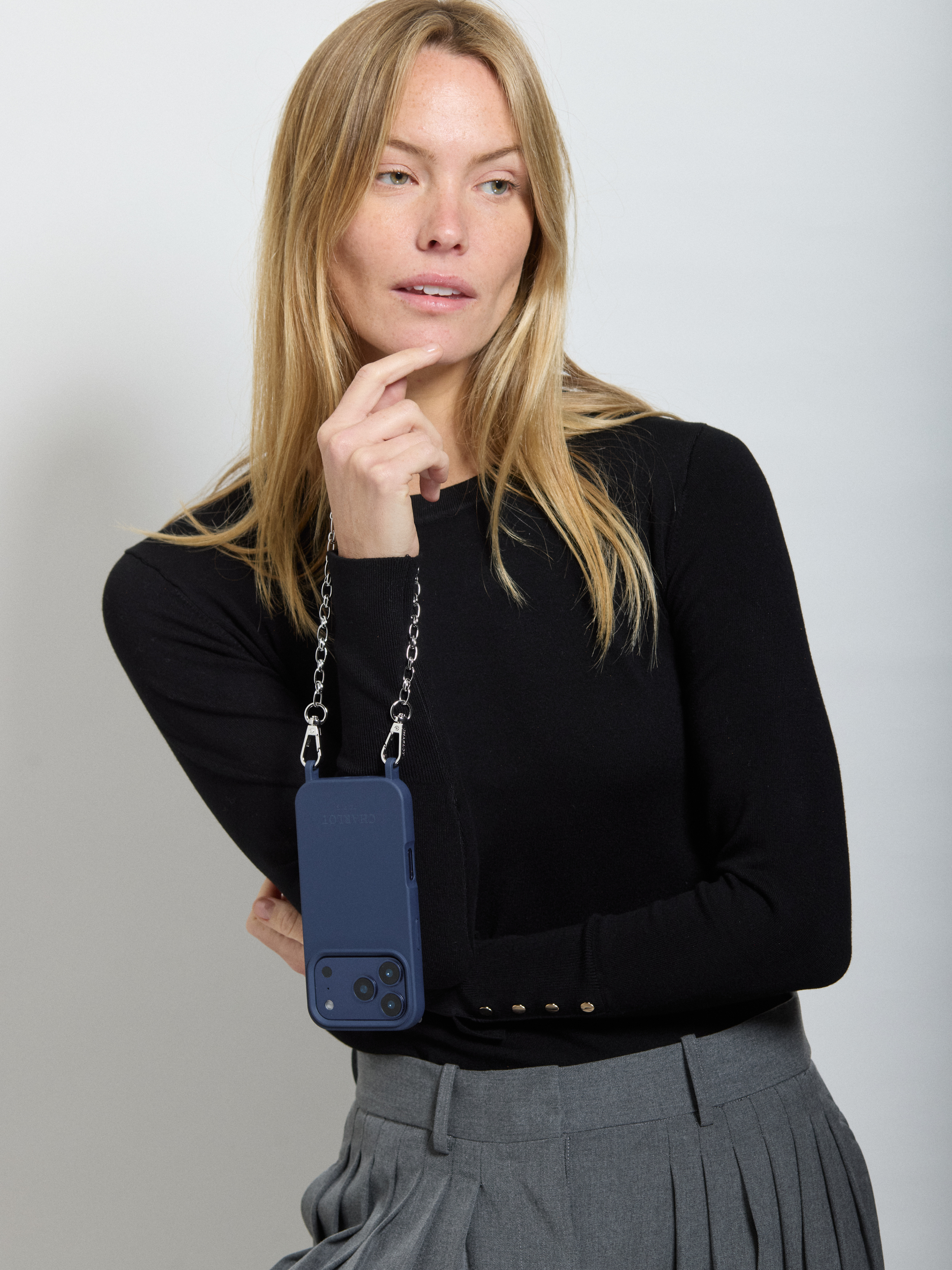 Chaîne Clara Argent Courte