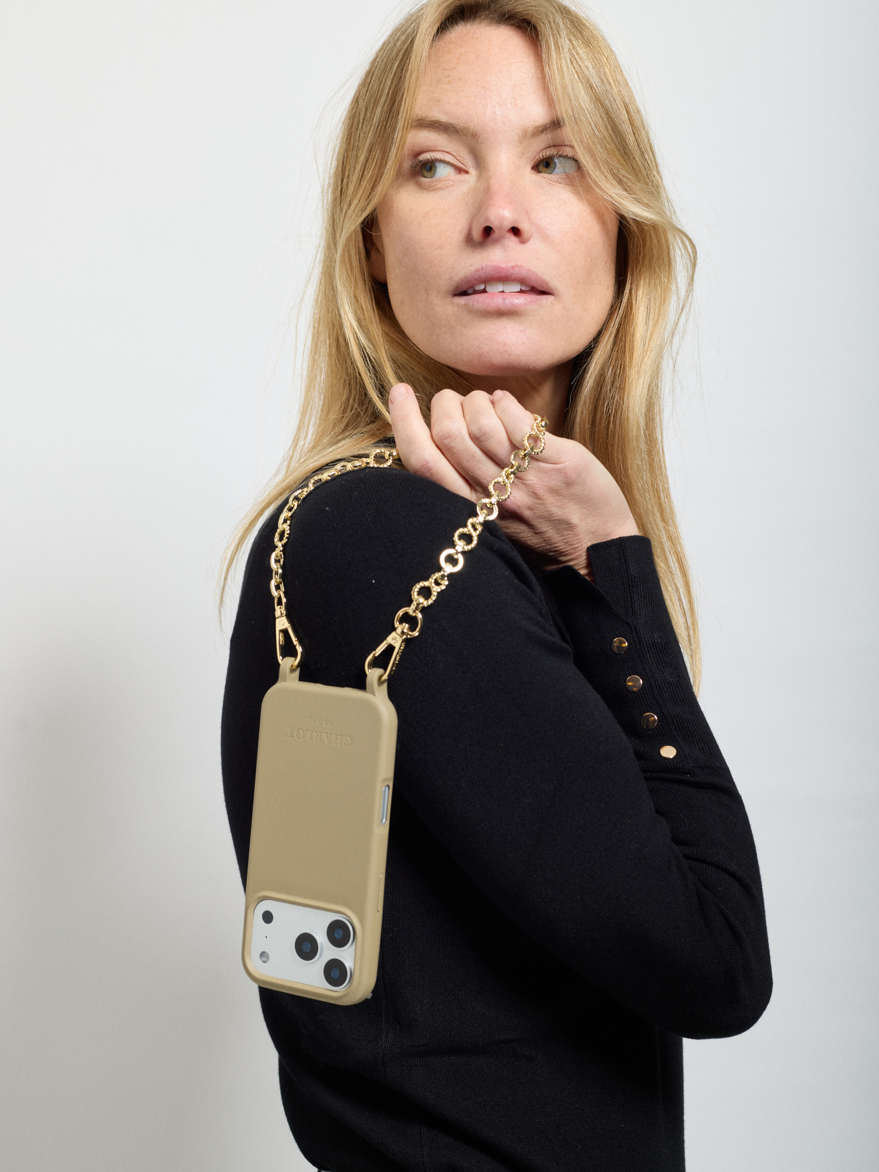 Chaîne Bianca Doré Courte