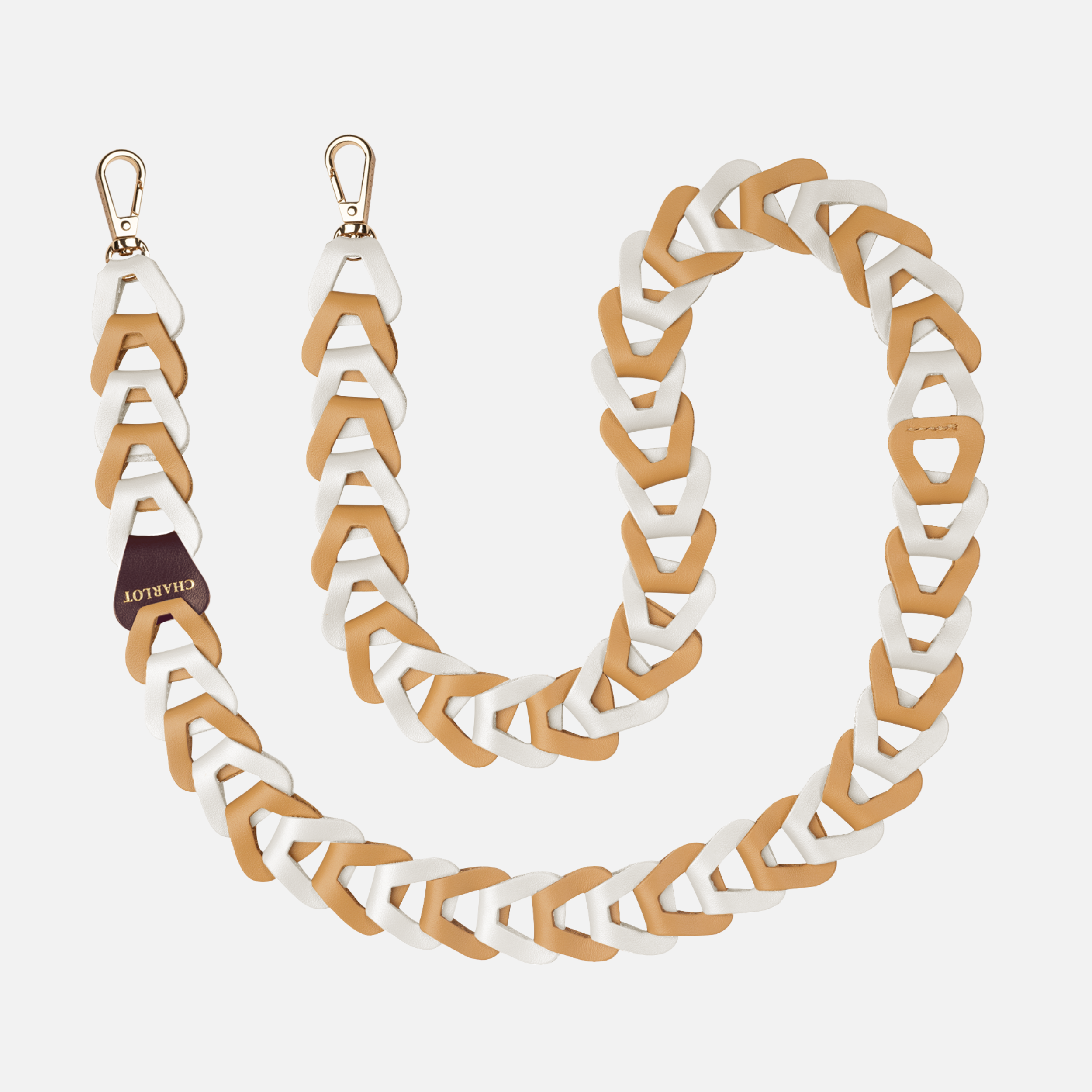 Mel Cuir Long Cappuccino