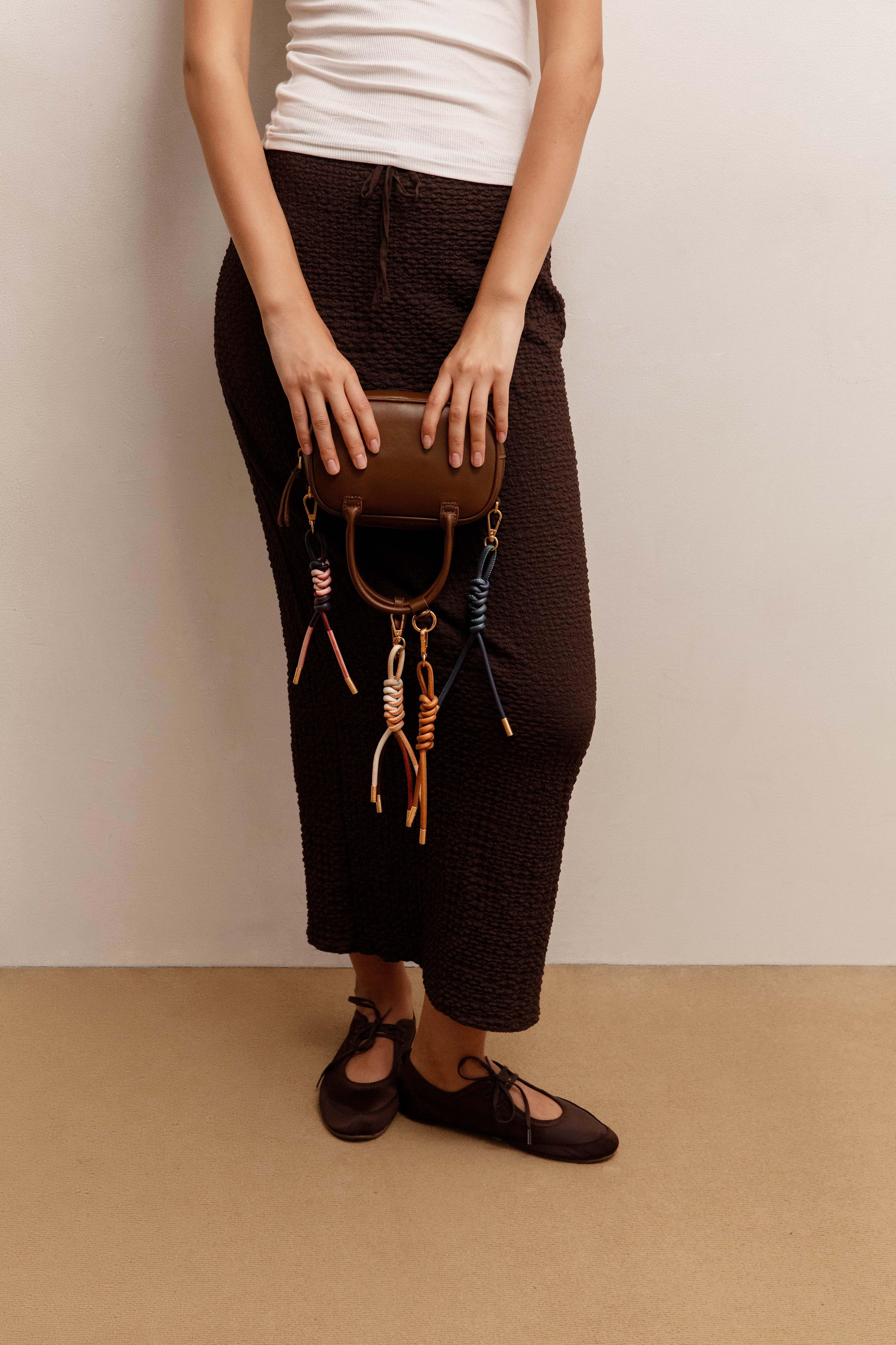 Bag Charm Noga Tressé